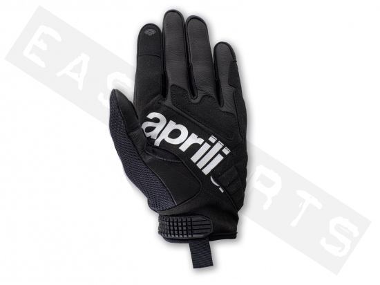 Gants APRILIA Sport noir (certifié EN 13594:2015)